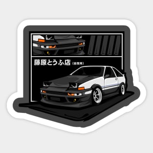 Initial D Simple Design Sticker